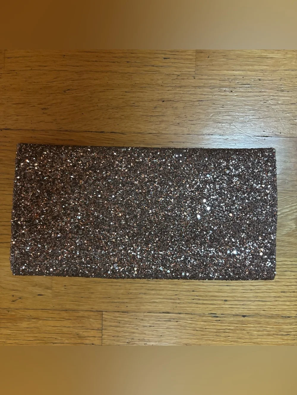 Banana Republic Glitter Maximalism Prom Wedding Special Occasion Envelope Clutch